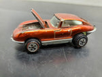 VINTAGE JOHNNY LIGHTNING CUSTOM XKE BY TOPPER GOOD YEAR TIRES ENGINE OPENS