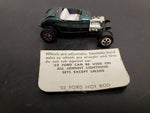 VTG JOHNNY LIGHTNING CUSTOM 32 FORD BY TOPPER ORIGINAL STICKER DESCRIBING CAR!!!