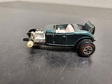 VTG JOHNNY LIGHTNING CUSTOM 32 FORD BY TOPPER ORIGINAL STICKER DESCRIBING CAR!!!