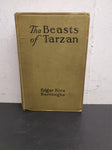 BEASTS OF TARZAN  EDGAR RICE BURROUGHS MCCLURG 1916 BOOK HARD BACK