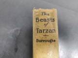 BEASTS OF TARZAN  EDGAR RICE BURROUGHS MCCLURG 1916 BOOK HARD BACK