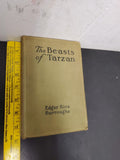 BEASTS OF TARZAN  EDGAR RICE BURROUGHS MCCLURG 1916 BOOK HARD BACK