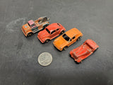 VINTAGE DIECAST TOOTSIE TOY ASSORTMENT LOT FT. MG, PICKUP TRUCK & VW BEETLE
