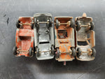 VINTAGE DIECAST TOOTSIE TOY ASSORTMENT LOT FT. MG, PICKUP TRUCK & VW BEETLE
