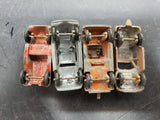 VINTAGE DIECAST TOOTSIE TOY ASSORTMENT LOT FT. MG, PICKUP TRUCK & VW BEETLE