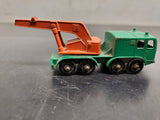 VINTAGE MATCHBOX/LESNEY 8 WHEEL CRANE NO. 30 & LOMAS AMBULANCE NO. 14