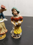 COLLECTION OF 2 VICTORIAN ERA WOMEN FIGURINES MADE IN JAPAN