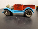 TONKA VTG LOT TOY TRACTOR FRONT LOADERS YELLOW CRANE TRUCK FORD SCORCHER CAR