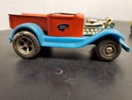 TONKA VTG LOT TOY TRACTOR FRONT LOADERS YELLOW CRANE TRUCK FORD SCORCHER CAR