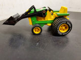 TONKA VTG LOT TOY TRACTOR FRONT LOADERS YELLOW CRANE TRUCK FORD SCORCHER CAR