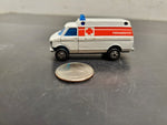 VINTAGE 1978 ZYLMEX P346 AMBULANCE PARAMEDICS VAN MADE IN HK GOOD CONDITION