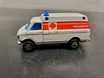 VINTAGE 1978 ZYLMEX P346 AMBULANCE PARAMEDICS VAN MADE IN HK GOOD CONDITION
