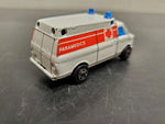 VINTAGE 1978 ZYLMEX P346 AMBULANCE PARAMEDICS VAN MADE IN HK GOOD CONDITION