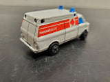 VINTAGE 1978 ZYLMEX P346 AMBULANCE PARAMEDICS VAN MADE IN HK GOOD CONDITION