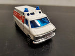 VINTAGE 1978 ZYLMEX P346 AMBULANCE PARAMEDICS VAN MADE IN HK GOOD CONDITION