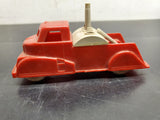 VINTAGE SUPERIOR TOYS LOT OF RED GASOLINE TRUCK AND RED TOW TRUCK