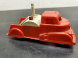 VINTAGE SUPERIOR TOYS LOT OF RED GASOLINE TRUCK AND RED TOW TRUCK