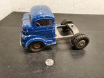 RARE VINTAGE STRUCTO TOYS BLUE TRUCK FREEPORT ILLINOIS C-3044 ORIGINAL PATINA