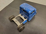 RARE VINTAGE STRUCTO TOYS BLUE TRUCK FREEPORT ILLINOIS C-3044 ORIGINAL PATINA