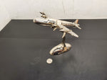 VTG Fighter Bomber Airplane Stand Desk 4 propellers boeing Statue Paper weight