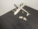 VTG Fighter Bomber Airplane Stand Desk 4 propellers boeing Statue Paper weight