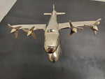 VTG Fighter Bomber Airplane Stand Desk 4 propellers boeing Statue Paper weight
