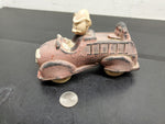 VTG WALT DISNEY PRODUCTIONS MICKEY MOUSE FIRE DEPARTMENT TRUCK SUN RUBBER TOY