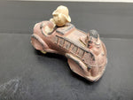 VTG WALT DISNEY PRODUCTIONS MICKEY MOUSE FIRE DEPARTMENT TRUCK SUN RUBBER TOY