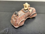 VTG WALT DISNEY PRODUCTIONS MICKEY MOUSE FIRE DEPARTMENT TRUCK SUN RUBBER TOY