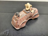 VTG WALT DISNEY PRODUCTIONS MICKEY MOUSE FIRE DEPARTMENT TRUCK SUN RUBBER TOY