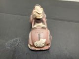 VTG WALT DISNEY PRODUCTIONS MICKEY MOUSE FIRE DEPARTMENT TRUCK SUN RUBBER TOY