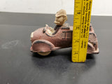 VTG WALT DISNEY PRODUCTIONS MICKEY MOUSE FIRE DEPARTMENT TRUCK SUN RUBBER TOY