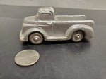 VINTAGE ORIGINAL 1950'S CAB CASTING MOLD SILVER PICK UP TRUCK TOY CAR