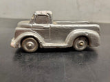 VINTAGE ORIGINAL 1950'S CAB CASTING MOLD SILVER PICK UP TRUCK TOY CAR