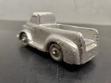 VINTAGE ORIGINAL 1950'S CAB CASTING MOLD SILVER PICK UP TRUCK TOY CAR