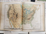 VTG Antique 1863 Guyot's Geographical Series Book Intermediate Geography Book