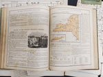 VTG Antique 1863 Guyot's Geographical Series Book Intermediate Geography Book