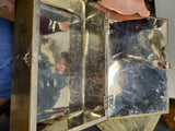 VINTAGE CLASSIC PERSONAL HUMIDOR CIGAR BOX-UNIQUE PORTRAIT ON COVER