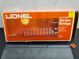 VTG LIONEL 027 GAUGE SCALE GIRDER BRIDGE MODEL#6-2214-ORIGINAL BOX 10"LONG-4.5"W