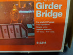 VTG LIONEL 027 GAUGE SCALE GIRDER BRIDGE MODEL#6-2214-ORIGINAL BOX 10"LONG-4.5"W