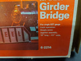 VTG LIONEL 027 GAUGE SCALE GIRDER BRIDGE MODEL#6-2214-ORIGINAL BOX 10"LONG-4.5"W