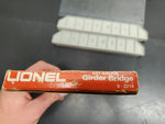 VTG LIONEL 027 GAUGE SCALE GIRDER BRIDGE MODEL#6-2214-ORIGINAL BOX 10"LONG-4.5"W