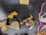 VTG BOX FIGURINES & TRINKETS-PINOCCHIO, ANIMALS, BOWL, DECORATIONS & ORNAMENTS