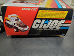 VTG 1985 HASBRO GI JOE SNOW CAT A REAL AMERICAN HERO NEARLY COMPLETE ORIGINALBOX