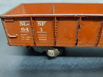 VTG AMERICAN FLYER FRISCO LINES GONDOLA FREIGHT CAR SL-SF 641VERY GOOD CONDITION