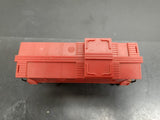 VINTAGE LIONEL UNMARKED RED CABOOSE O SCALE GAUGE-GOOD CONDITION