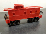 VINTAGE LIONEL UNMARKED RED CABOOSE O SCALE GAUGE-GOOD CONDITION