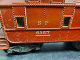 VINTAGE LIONEL SP 6357 CABOOSE C-40-1 BUILT 9-47. O SCALE GAUGE - TRAIN