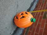 VTG LIGHT UP PLASTIC BLOW MOLD JACK O LANTERN DECORATION-HALLOWEEN-YARD-VF COND.