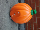 VTG LIGHT UP PLASTIC BLOW MOLD JACK O LANTERN DECORATION-HALLOWEEN-YARD-VF COND.